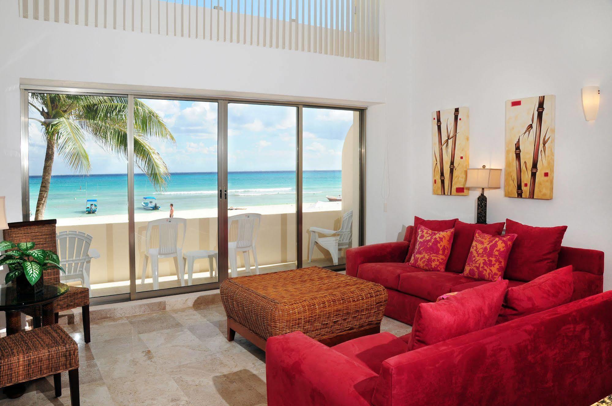Ocean Plaza Condos Playa del Carmen Bagian luar foto