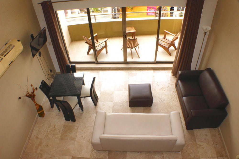 Ocean Plaza Condos Playa del Carmen Bagian luar foto